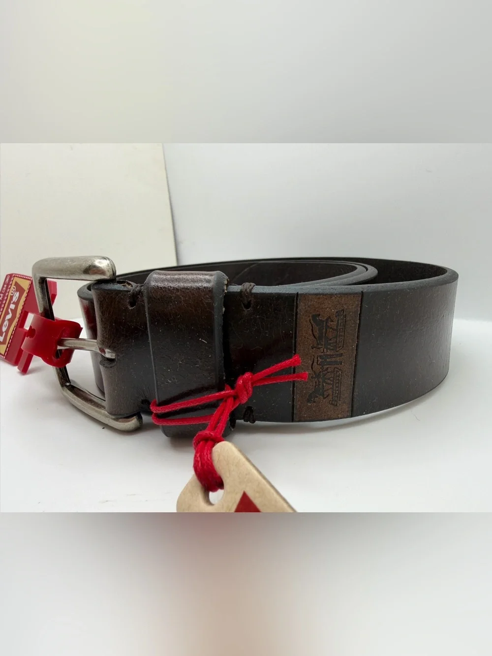 Men’s Levi’s Brown Leather Belt Size Medium